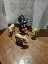 4 figurines Animaux Animal