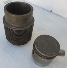 Cylindre / Chemise à petites ailettes + piston Citroën 2cv moteur 425cm3