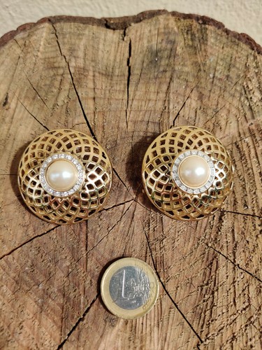 Boucle oreille ronde clip - d'oreille,