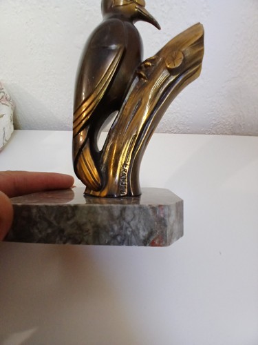 Sculpture art déco bronze - en,