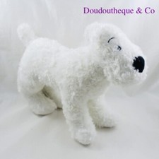Peluche milou chien tintin - peluche,