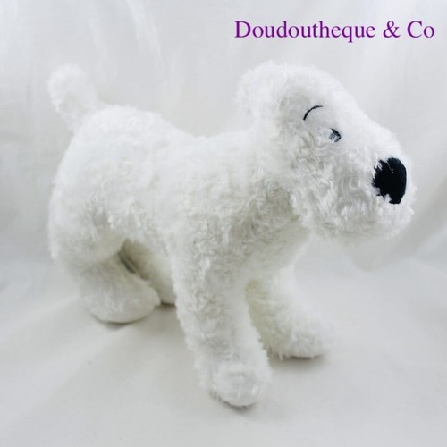 Peluche milou chien tintin - milou,