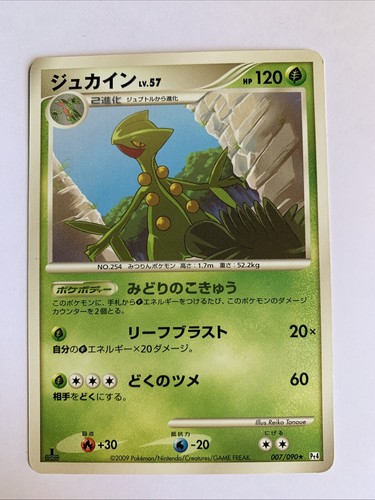 Pokemon card carte sceptile - pokemon,