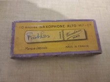 25 Anches Saxophone Ancien
