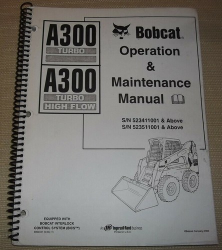 Bobcat a300 mini chargeur - bobcat,