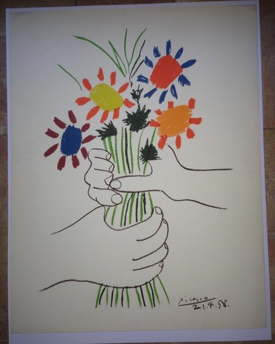 Picasso 1960 bouquet de la - picasso, c.