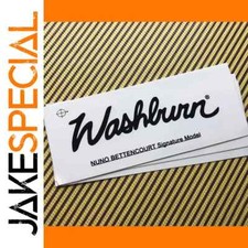 Headstock Logo Washburn Nuno