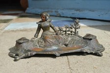 Important Ecritoire Encrier en