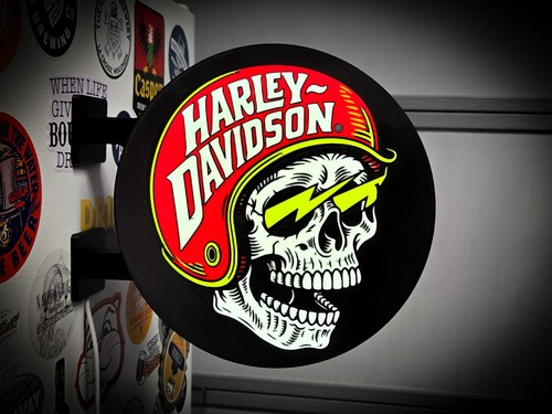 Enseigne harley davidson - harley,