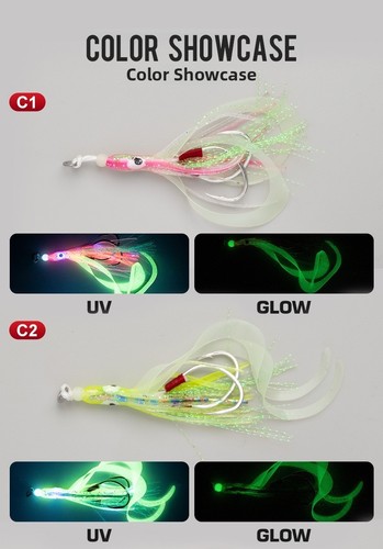 Leurre jig jupe cheveux doux - leurre,