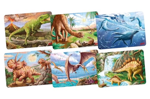 Goki mini puzzle - goki, dinosaure