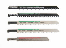 Tivoly - Lot 5 lames scie sauteuse fixation emmanchement attache Peugeot