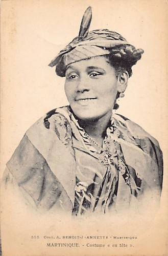 Martinique costume en tête - martinique,