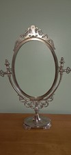ancien miroir ovale style baroque