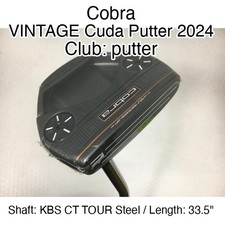 Cobra VINTAGE Cuda Putter 2024
