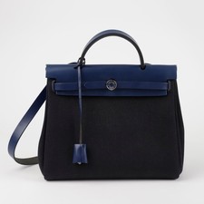 Hermes Sac à main en toile 31