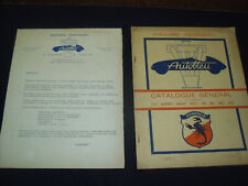 RARISSIME BROCHURE 10 PAGES D EPOQUE TUBULURE AUTOBLEU ABARTH 4CV DAUPHINE 203 .