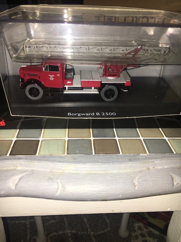 Schuco pompiers borgward - schuco, b