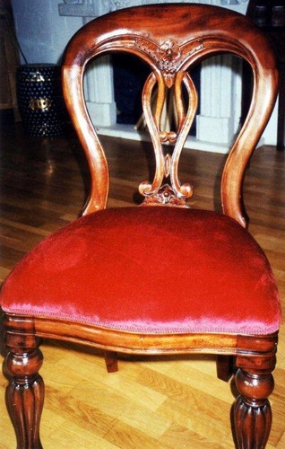 Chaise siège rembourré - chaise,