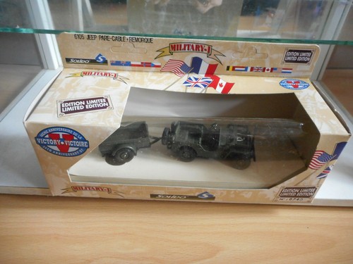 Solido military jeep para - 1,