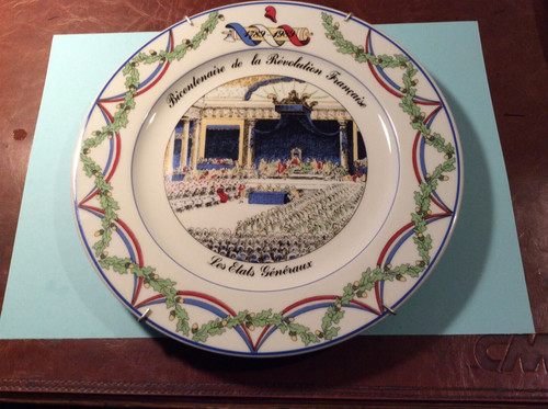 Assiette souvenir bicentenaire - assiette,