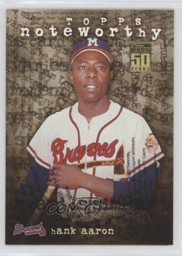 2001 topps noteworthy hank - 2001,