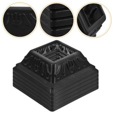 10 Pcs Couvercle De Base Poteau Poteaux Clôture Rampe D'escalier