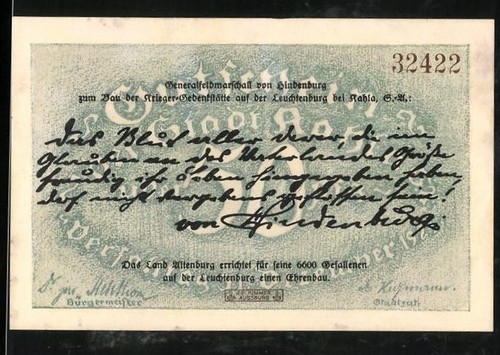Monnaie nécessité kahla - de,