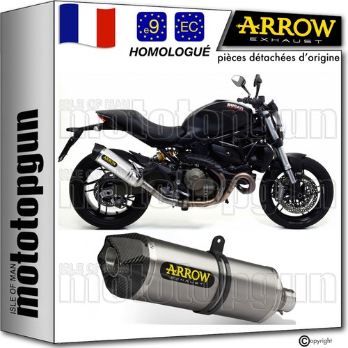 Arrow pot echappement approuve - pot,