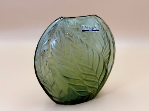 Vase lalique fougères en - lalique, "fougères"