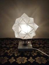 art déco , globe polyedre sur