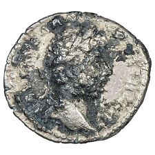 Monnaie romaine - MARC AURÈLE Denier revers PAX - 166 ap. JC - argent - RIC.159