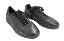 Chaussures Salvatore Ferragamo Femme US 8 Bouts Ronds Lacées En Cuir Sneakers