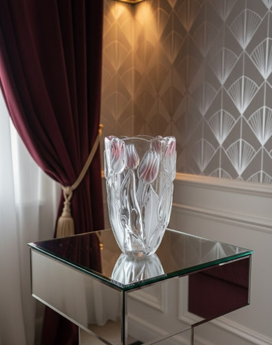 Vase art déco opalescent - ,