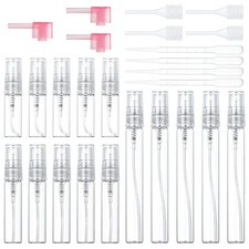 15 Pcs Vaporisateur Parfum Rechargeable Echantillon Parfum Vide 3ml 5ml 10ml ...