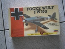 MAQUETTE AVION WW2 GERMAN FOCKE WULF FW190 VINTAGE LINDBERG  1/72