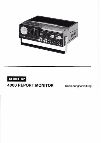 User manual for - user, 4000