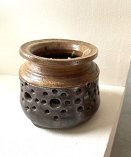 Vase en grès pot pourri lampe à parfum.