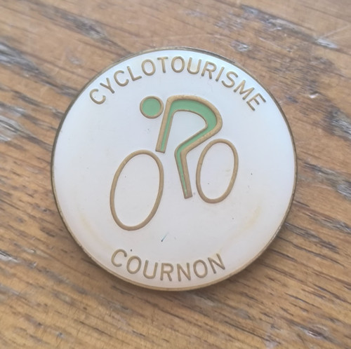Insigne cyclotourisme cournon - insigne,