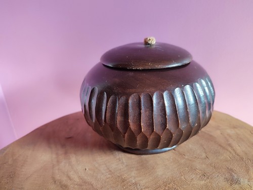 Sublime boite ronde urne - /,