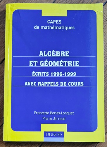 Capes mathématiques - de,