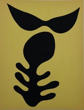 Jean ARP : Moustache et