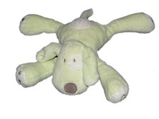 Doudou Chien vert cocard