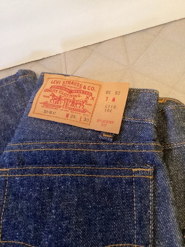 Levi 701 vintage rare - levi, xx