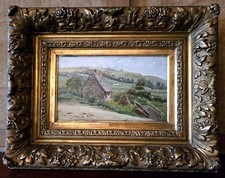 Huile sur panneau – Paysage