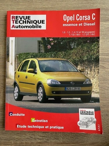 Revue technique opel corsa - technique,