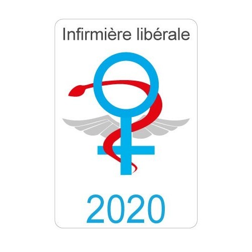 Caducée infirmière libérale