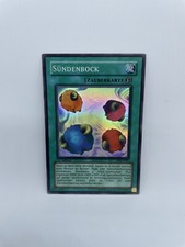 Yu-Gi-Oh! SÜNDENBOCK Super Rare [SDJ-G041], 1er Tirage