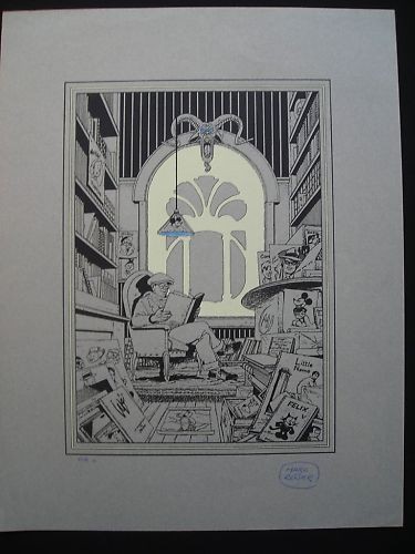 Affiche serigraphie renier - affiche,