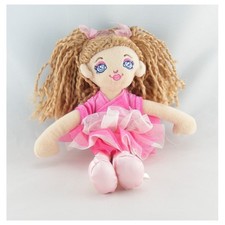 Doudou poupée tutu rose nattes CANDY - 10525